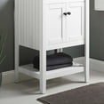 thumbnail image 4 of Vanity Cabinet, Sink not included, Wood, White, Modern Contemporary Urban Design, Hotel Bedroom Bathroom Master Suite Guest, 4 of 9