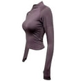 thumbnail image 6 of EDFBUYKRS Black Women's Long Sleeve T-Shirt, Long Sleeve Shirts for Women Womens T Shirts Long Sleeve Crew Neck Shirts Basic Tee Sort Comfy Printed Tops Blouse,Women's Long Sleeve T-Shirt L, 6 of 6