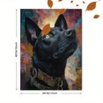 thumbnail image 3 of Qisvanset 12x16 Inch Black Cat Canvas Print Wall Art, 3 of 5