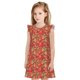 thumbnail image 1 of Fotbe Strawberry Vestido de Dormir para Niñas de 3 a 10 Años, Mangas Cortas, Estilo Princesa, Pijama Camisón con Mangas Voladas-Large, 1 of 6