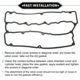 thumbnail image 6 of Unique Bargains Valve Cover Gasket No.MD349844 for Mitsubishi Pajero 3.5L 2000-2007 Cylinder Head Valve Seal Gasket, 6 of 6