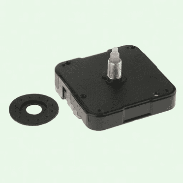 Replacement Quartz Battery Wall Clock Movement Silent Motor Repair Kit (12.8mm)