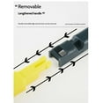 thumbnail image 4 of 2-in-1 Window Cleaning Brush with Extendable Handle - Dry Wet Dual Purpose Screen Wiper for Glass Doors Windows Floors Sofas - Durable TPR Rubber Scraper Home Cleaning Tool for Spring Cleaning, 4 of 7