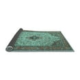 thumbnail image 2 of Ahgly Company Indoor Rectangle Persian Light Blue Traditional Area Rugs, 3' x 5', 2 of 4