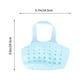 thumbnail image 2 of Cesta colgante para cocina y baño, organizador de plástico para fregadero doble, escurridor de esponja, organizador de aparatos (azul), 2 of 5