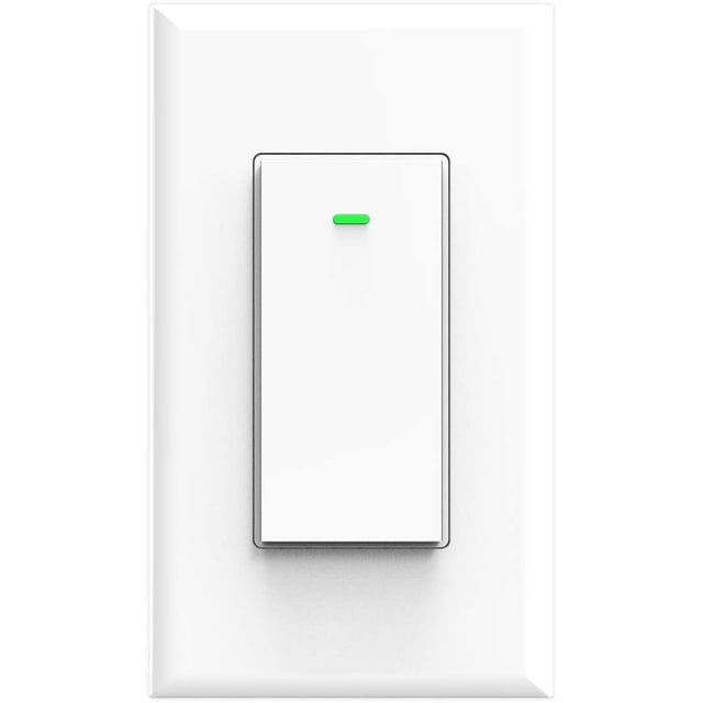 Interrupteur Mural WiFi Intelligent, Compatible avec Alexa Google Home