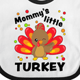 thumbnail image 4 of Inktastic Mommy's Little Turkey Boys or Girls Baby Bib, 4 of 4