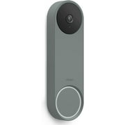 Silicone Case Designed for Google Nest Hello Video Doorbell (2021 Battery Model) - Weather and UV Resistant, Perfect Color Match, Clean Finish, NOT Compatible with Wired Model [Ivy]