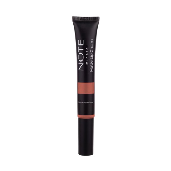 Crema para labios NOTE Mineral Matte 12 ml de larga duración y alta cobertura