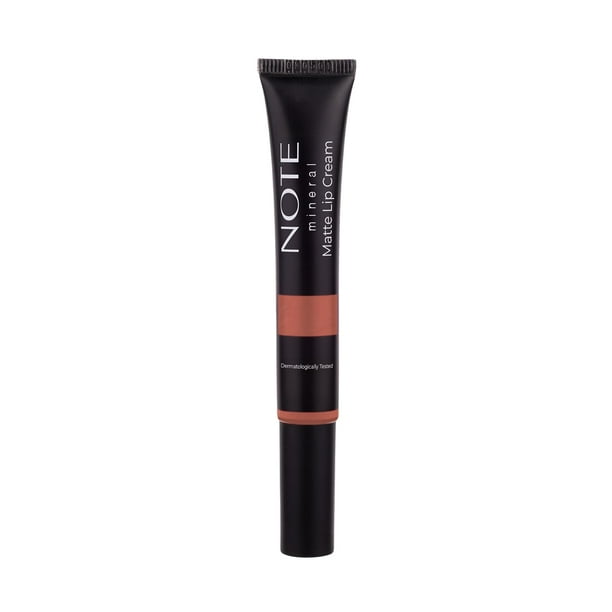 Crema para labios NOTE Mineral Matte 12 ml de larga duración y alta cobertura