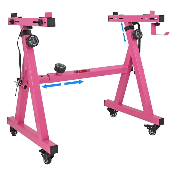 5Core Z Style Sturdy Adjustable Electric Piano Keyboard Stand With Wheels