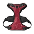 thumbnail image 5 of Gaeub Abstract Red Marble Gaeub Abstract Red Marble No Pull Dog Harness, Secure and Adjustable Pet Vest for Outdoor Activities - Medium, 5 of 9