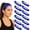 Blue, variant on Glitter Headband Softball 12 Pack, Sparkly Sports Headbands for Women, Non Slip Soft Velvet Lining, Adjustable Elastic Hair Bands for Softball Cheer Volleyball Dance Team (Black)