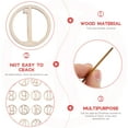thumbnail image 4 of Dytern DIY 30pcs Wooden Numbers Blank Unpainted Numbers Wooden DIY Crafts Unfinished Wood Ornaments (Number 1-30), 4 of 10