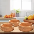 thumbnail image 1 of RKSTN storage basket Rattan Woven Manual Storage Basket Fruit And Vegetable Drainage Household Living Room Kitchen Sum Basket Storage Basket Bread Basket Snacks, 1 of 5