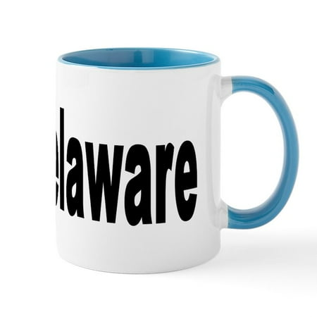 

CafePress - I Love Delaware Mug - 11 oz Ceramic Mug - Novelty Coffee Tea Cup