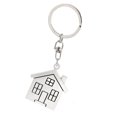 thumbnail image 3 of New Home Keychain, 5 Pack, Metal Keyring with Stamped House Pendant Charm, 3 of 4
