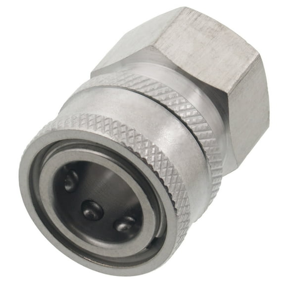 3/8" FPT Female Stainless Steel Socket Quick Connect Coupler Pressure Washer