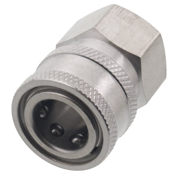 Pressure Washer Quick Connect Fitting – 3/8 MPT Male Stainless Steel Connector 2 thumbnail image
