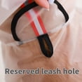 thumbnail image 4 of CNKOO Waterproof Transparent Dog Raincoat with Hood  Lightweight & Easy Carry for Small  Medium  Large Dogs, 4 of 6