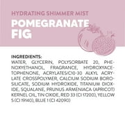 ONYX Professional Hydrating Shimmer Body Mist, Pomegranate Fig, For everyone, Unisex.
