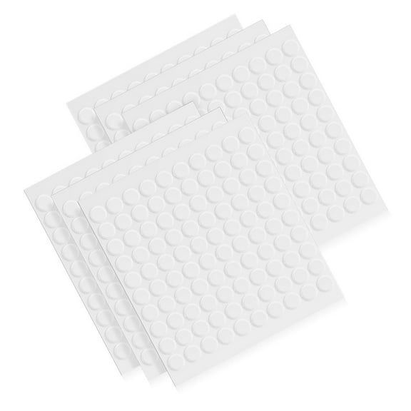 QIFULL 800Set Strong Adhesive Pads Double Sided Sticky Dots for General Users in Home and Office Environments