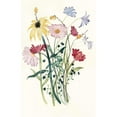 thumbnail image 3 of Popp, Grace 17x24 Black Modern Framed Museum Art Print Titled - Wildflower Watercolor I, 3 of 5