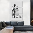 thumbnail image 2 of ARTCANVAS Dorothy Police Search Canvas Art Print by Banksy - Size: 60" x 40" (1.50" Deep) (3-Piece), 2 of 9