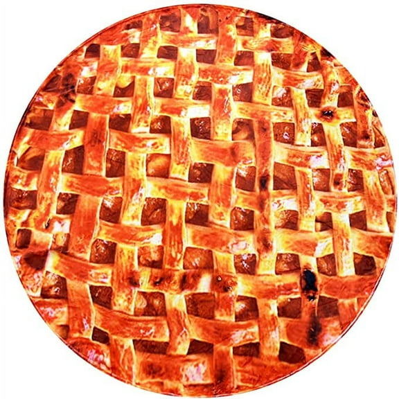 Soft Plush Delicious Eye Candy Prefect For Apple Pie Lovers! Adult 80 Inch Decorative Throw Blanket Double Sided!