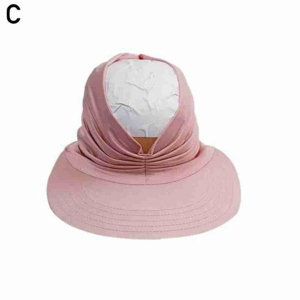 Hat Women Sun Hat Sun Hat Women UV Protection Elastic Top Empty Hat T4C0 