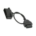 thumbnail image 2 of Obdii Diagnostic Cable 40cm/15.7in 7-Pin OBD1 To OBD2 OBDII 16-Pin Diagnostic Scanner Adapter Cable Fit For, 2 of 8