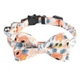 thumbnail image 1 of Corbata de lazo Collar de perro, pajarita desmontable suave y cómoda ajustable lindo collar de perro MFZFUKR CPB-US-YY670-3, 1 of 5