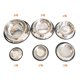 thumbnail image 3 of Greeniant Cuenco para perros de acero inoxidable, alimentador de alimentación de viaje, cuenco de agua para mascotas, perros, gatos, cachorros, cuenco de Suministros para perros  22cm, 3 of 8