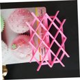 thumbnail image 3 of GOOHOCHY Fondant Decorating Tools Fondant Tool Pink Geometrical Shape Embossed Decoration for Craft Enthusiasts 1Set, 3 of 8