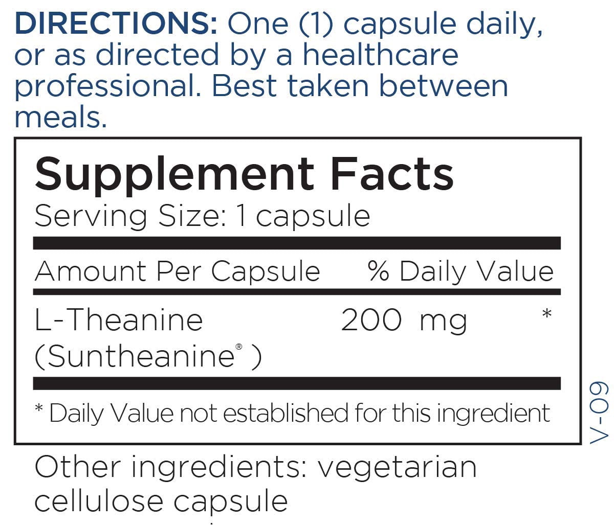 Metabolic Maintenance L-Theanine 200 mg - Calm Focus Support - Suntheanine Amino Acid - Relaxation & Mental Clarity Support - Non-Drowsy - 120 Servings - 120 Capsules