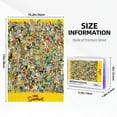 thumbnail image 4 of 1000PCS Simp-son Jigsaw Puzzles Cartoon Anime Picture Puzzle Birthday Present Game For Teen And Adults, 4 of 8