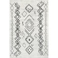 thumbnail image 2 of nuLOOM Janelle Machine Washable Transitional Moroccan Area Rug, 4' x 6', Grey, 2 of 2