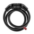 thumbnail image 1 of Anti-Theft Bicycle Combination Lock Rust Resistant Easy to Use Compact Size Mountain Bike 4-Digit Password Lock, 1 of 8