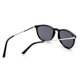 thumbnail image 3 of Retro Sunglasses Glossy Black Dark Glass Black, 3 of 3