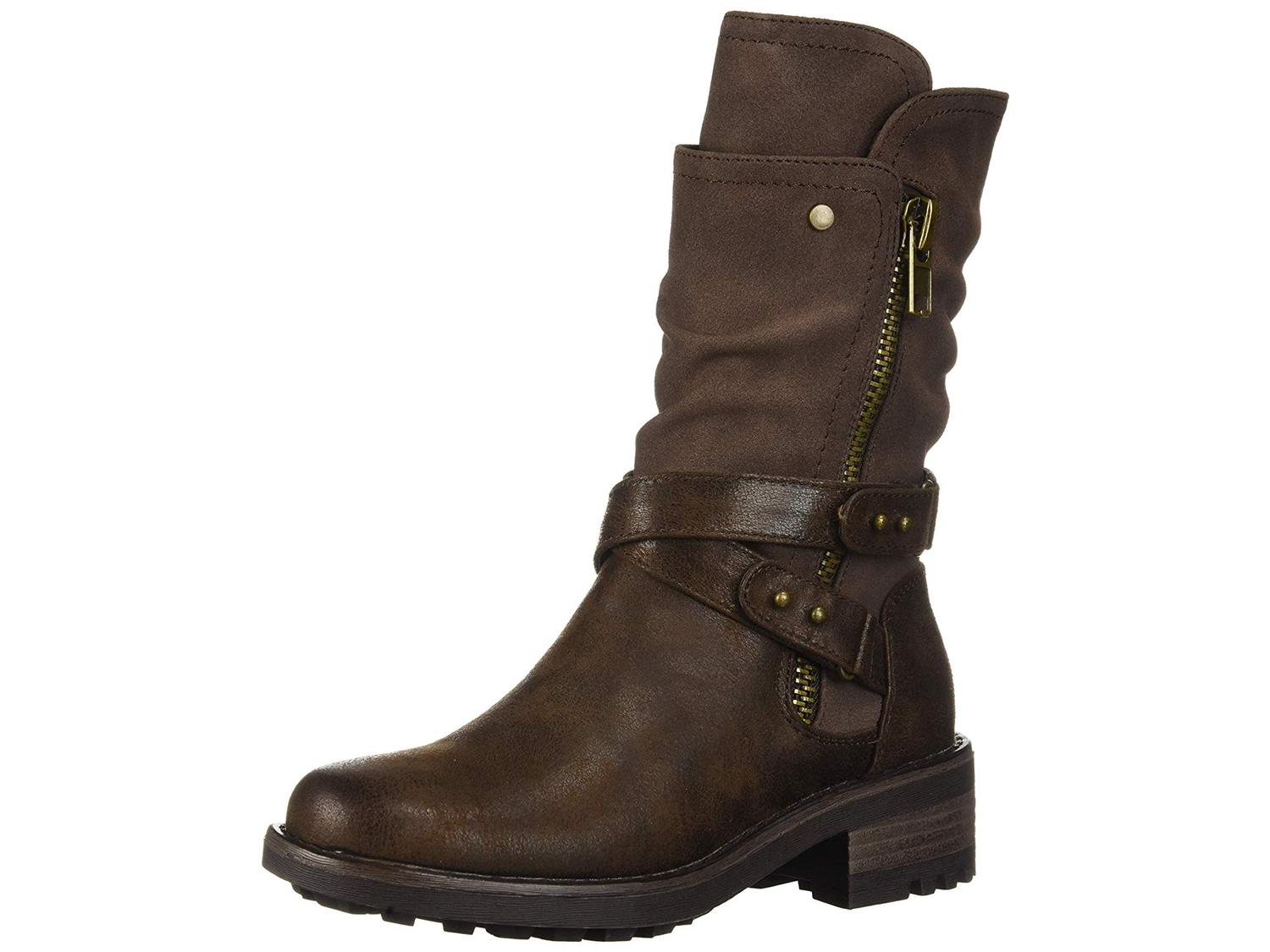 carlos by carlos santana sawyer moto boots taupe