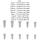 thumbnail image 4 of Minnieouse 500 piezas de uñas acrílicas manicura largo cuadrado falso transparente c-curve ballet herramientas extensiones decoraciones para niñas Juegos de manicura color natural Minnieouse  CE012397-01, 4 of 6