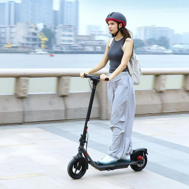 TST Adults Electric Scooter, 350W Motor up to 23 MPH and 20 Miles  Long-Range, 10