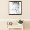 thumbnail image 3 of ArtToFrames 23x25 inch Black with Sliver slope Picture Frame, Black Wood Poster Frame (4984), 3 of 7