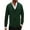 Green, variant on Bcfgryg Men's Autumn And Winter Solid Color Button Casual Loose Knit Cardigan Men's Lightweight Jacket Black L