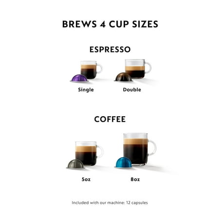 Nespresso - Vertuo Chrome by Breville with Aeroccino3 - Chrome