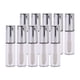 thumbnail image 3 of 10 piezas de 1,2 ml Mini envases reutilizables transparentes vacíos para brillo de labios de viaje vacíos para labios Plata, 3 of 9