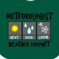 thumbnail image 4 of Inktastic Meteorologist Weather Prophet Boys or Girls Baby Bib, 4 of 4