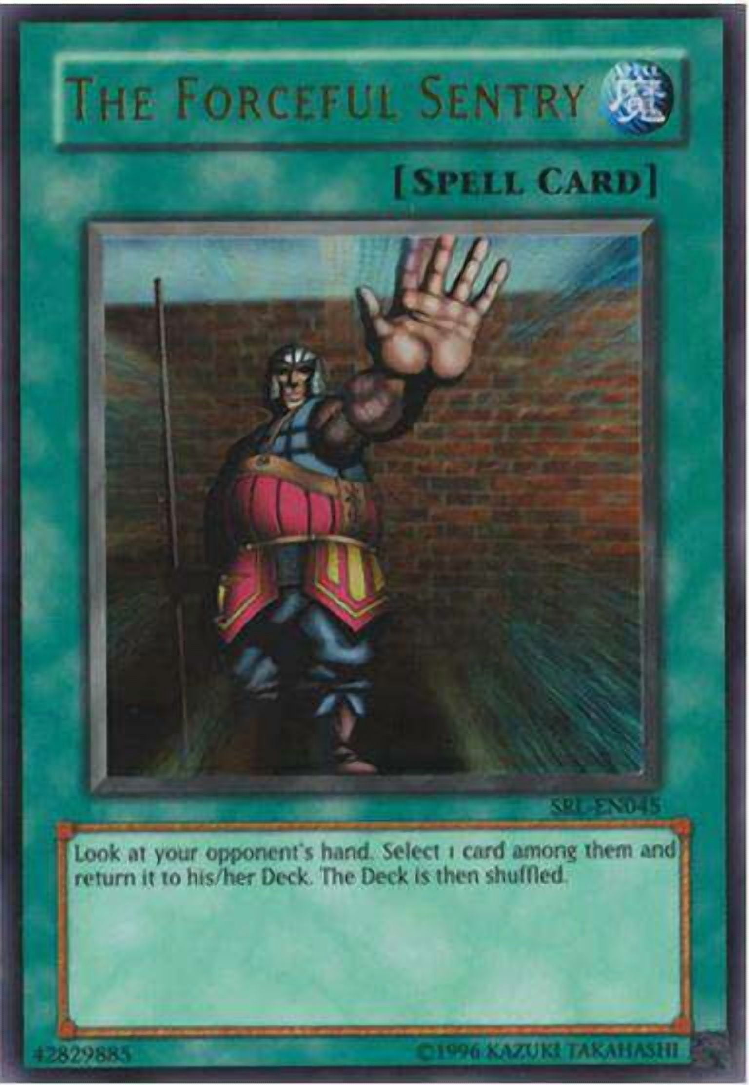 YuGiOh Spell Ruler 25th Anniversary Ultra Rare Toon Summoned Skull