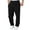 Black, variant on Men's Workout Pants with Pockets Breathable of Movement Athletic Gym Basketball Football Sportswear Bottoms, Black XXXL