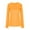 Orange Yellow, variant on Yijfswar Women's Long Sleeve Shirts Soild Color Tunic Crewneck Shirts Tops Business Casual Blouse